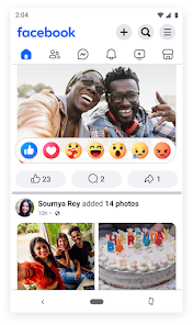 Скриншот 2 — Facebook Lite - Apps on Google Play