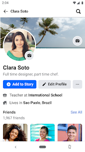 Скриншот 5 — Facebook Lite - Apps on Google Play