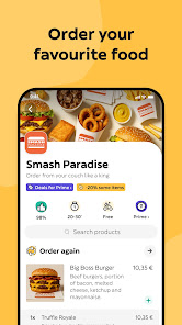 Скриншот 4 — Glovo: Food & Grocery Delivery - Apps on Google Play