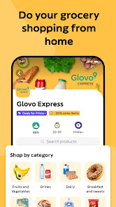 Скриншот 6 — Glovo: Food & Grocery Delivery - Apps on Google Play