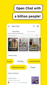 Скриншот 4 — KakaoTalk : Messenger - Apps on Google Play