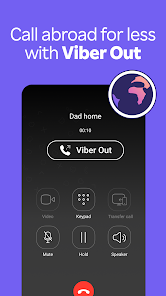 Скриншот 4 — Rakuten Viber Messenger - Apps on Google Play