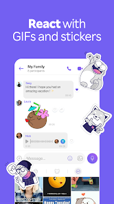 Скриншот 6 — Rakuten Viber Messenger - Apps on Google Play