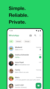 Скриншот 1 — WhatsApp Messenger - Apps on Google Play