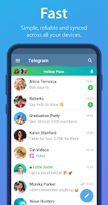 Скриншот 1 — Telegram - Apps on Google Play